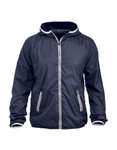 Clique Übergangsjacke Hardy (moderne Windbreaker mit Kapuze) dunkelblau Herren